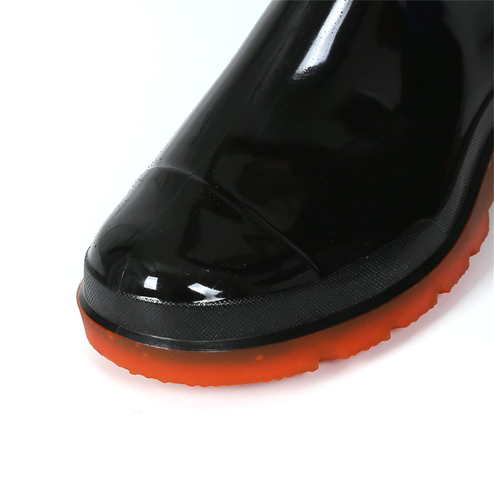Stivali Pioggia Super Alti 60 Cm, Stivali da Trampoliere Impermeabili Uomo Scarpe Pesca Antiscivolo Resistenti all'Usura in PVC/Nylon Stivali da Trampoliere Leggeri in Gomma 36-47