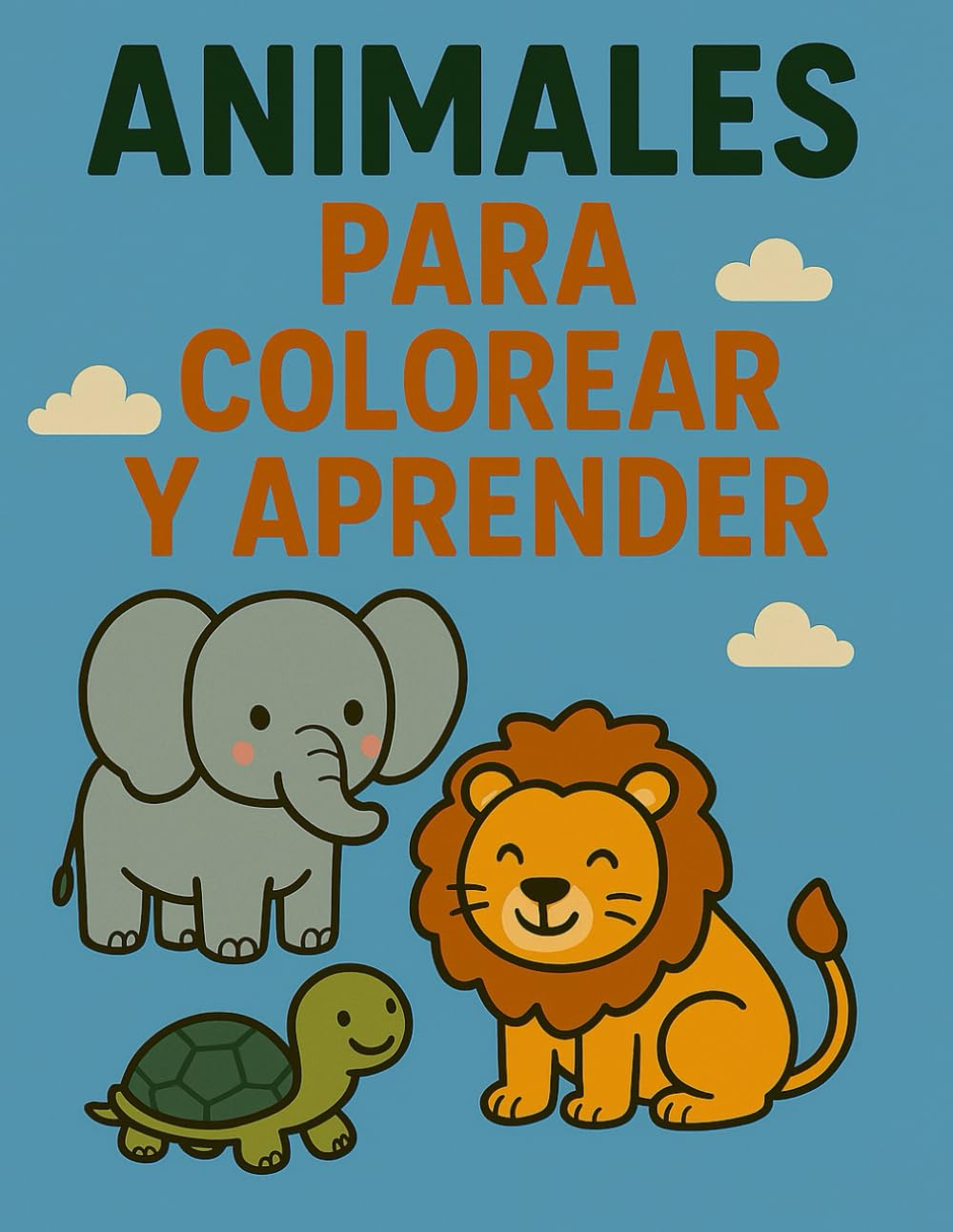 Animales para Colorear y Aprender: Para colorear, descubrir y aprender alemán con divertidos dibujos de animales para niños a partir de 3 años