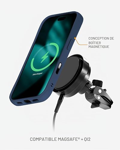 Mous for iPhone 17 Limitless Case, Compatible with MagSafe, Full Camera Protection, Shockproof, Marine Blue - 6