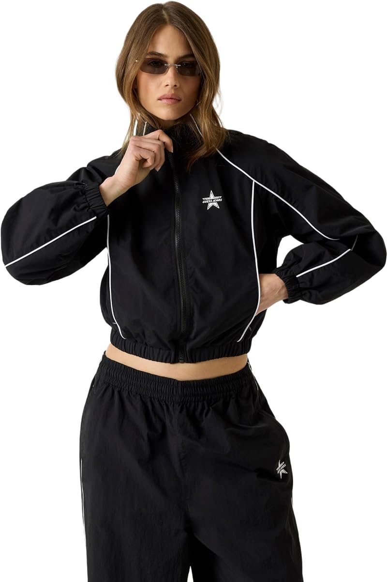 GUESS Zip nylon jacket