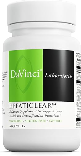 DaVinci Laboratories of Vermont Hepatitransparente, 60 unidades