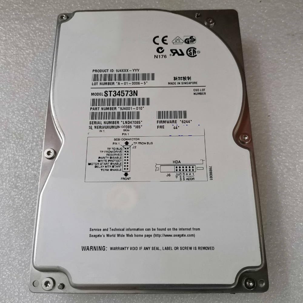 compatible with Compatible with Server Hard Disk 50PIN SCSI ST34573N 4G/4.5G 7200