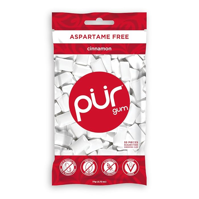 Buy PUR Gum Sugar Free Chewing Gum with Xylitol, Aspartame Free