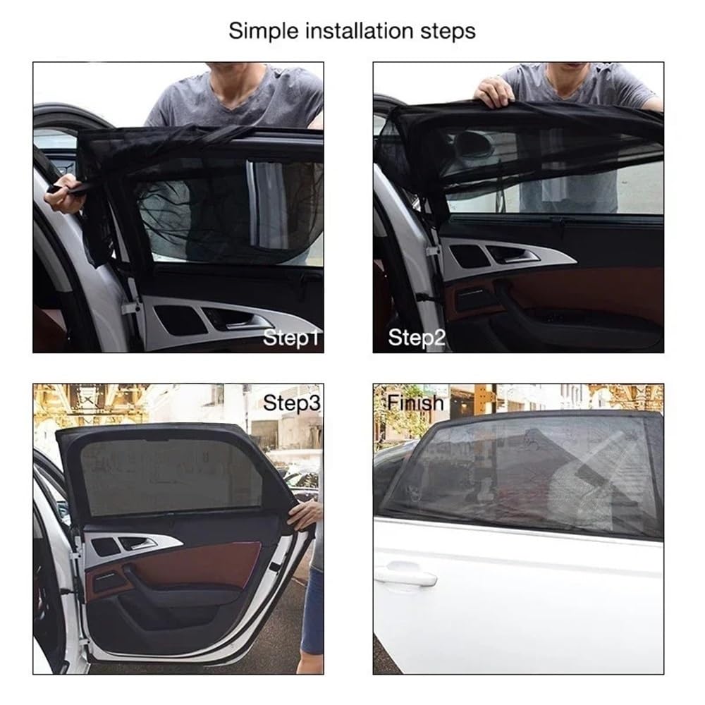 Copri cruscotto moquette 2 Pezzi Di Accessori Per Lo Styling Per Tende Da Sole Per Auto Pellicole Protezione Per Visiera In Rete Per Finestrini Laterali