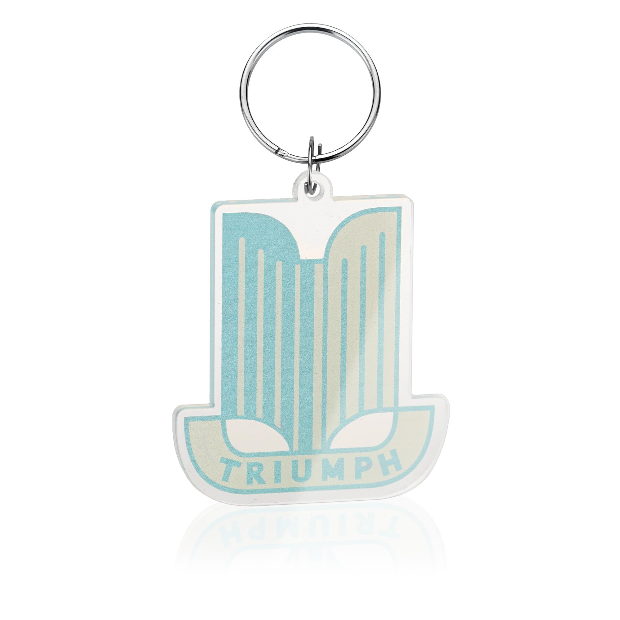 Triumph Shield Badge Keyring Classic British Car Keychain OFFICIAL LICENCED PRODUCT (Plain Packaging)