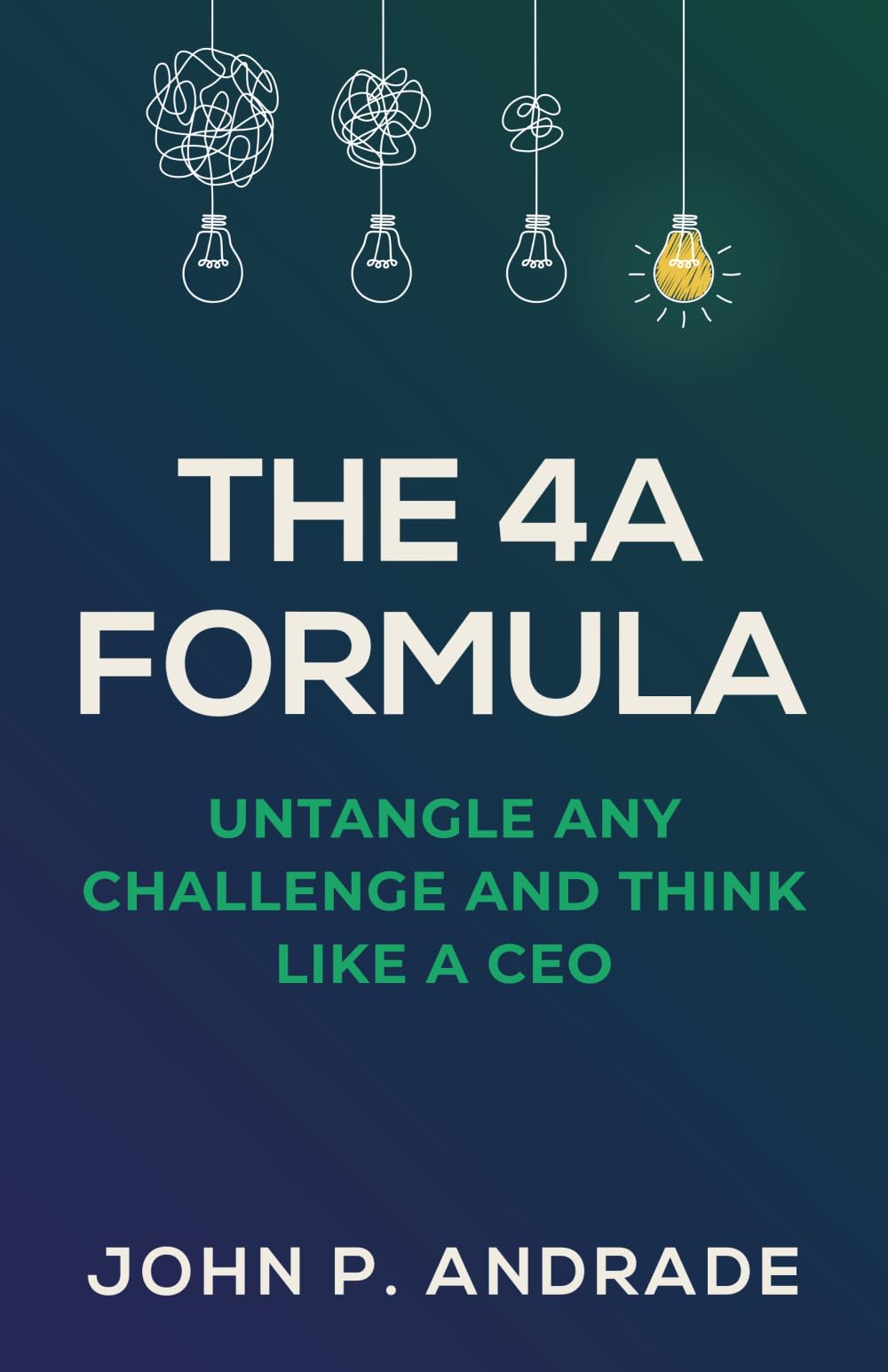 The 4A Formula: Untangle Any Challenge And Think Like A CEO