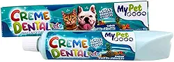 Creme Dental para Cães, Pasta de Dente para Cachorro, Sabor Tutti Frutti
