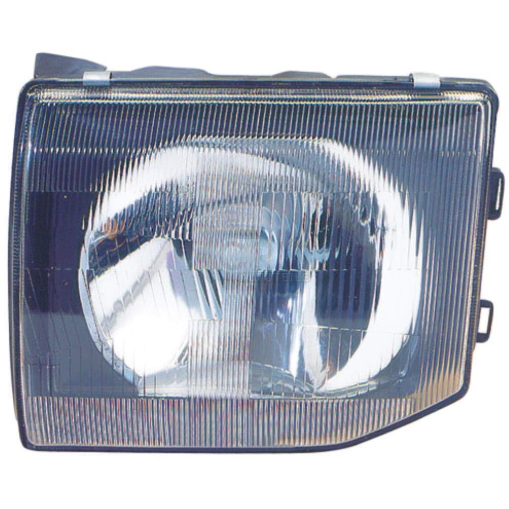Juego de faros halógenos H4 para Pajero II Canvas Top (incluye bombillas)