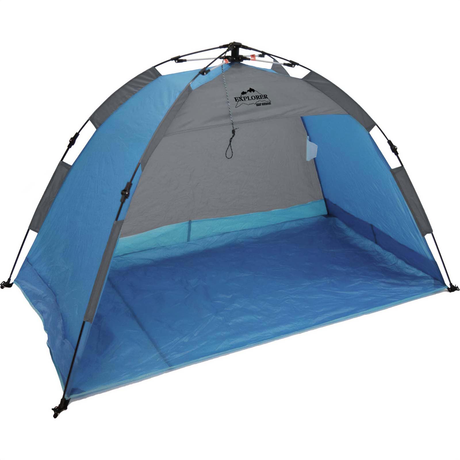 Strandmuschel EXPLORER Automatik Pop up Quick Beach Tent Sonnenschutz UV80+ 2020