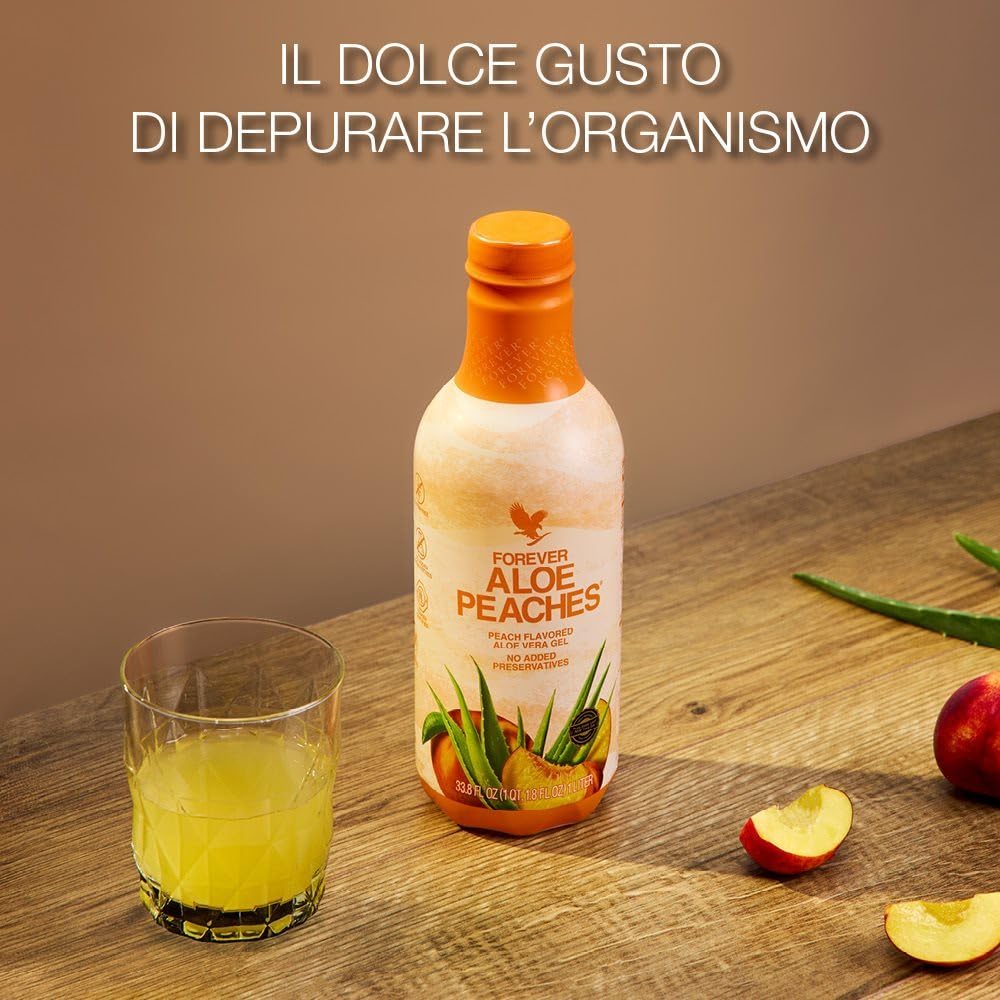 Aloe Peaches - PET - Gel di Aloe Vera e Pesca