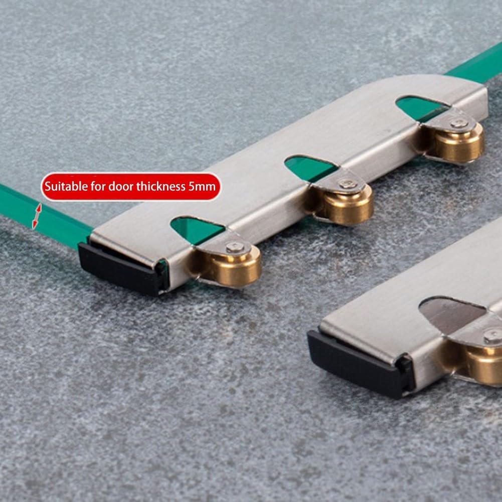 rotelle scorrevoli. Hardware in Acciaio Inossidabile dal Design Elegante con Una capacità di carico Massima 40 kg