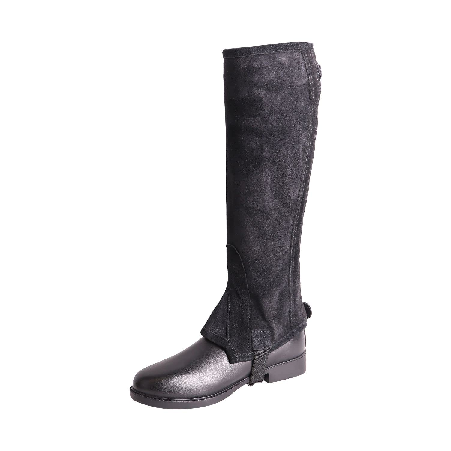 AK Jupiter Chaps d'équitation en Daim véritable Horse Riding Half Chaps AKRS-2154