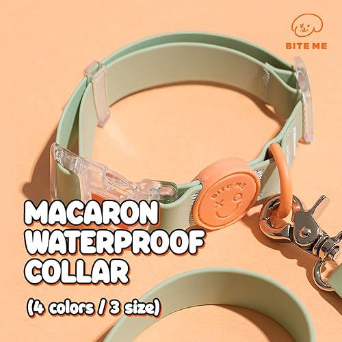 Miniatura 2 de Collar Macaron Impermeable (4 Colores) (Grande, Amarillo Miel)