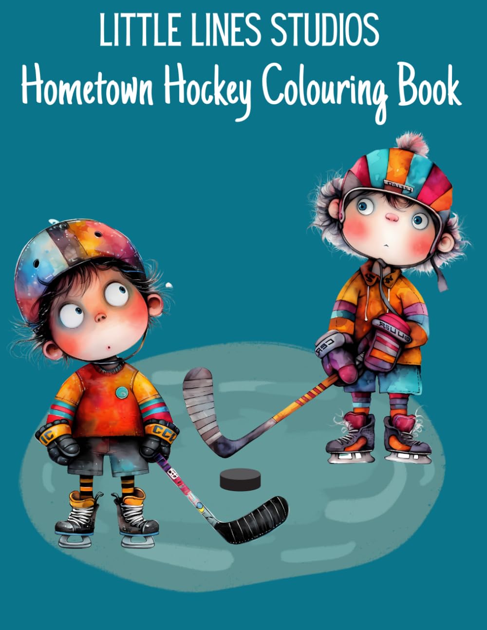 Hometown Hockey Colouring Book