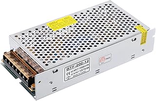 BTF-LIGHTING AC100-240V to DC12V16.5A Max198W Suit for DC12V 1A~16A Switching Power Supply Device Power Supply Adapter Converter for LED Strip Module,CCTV Camera,Security System,Radio,Cats