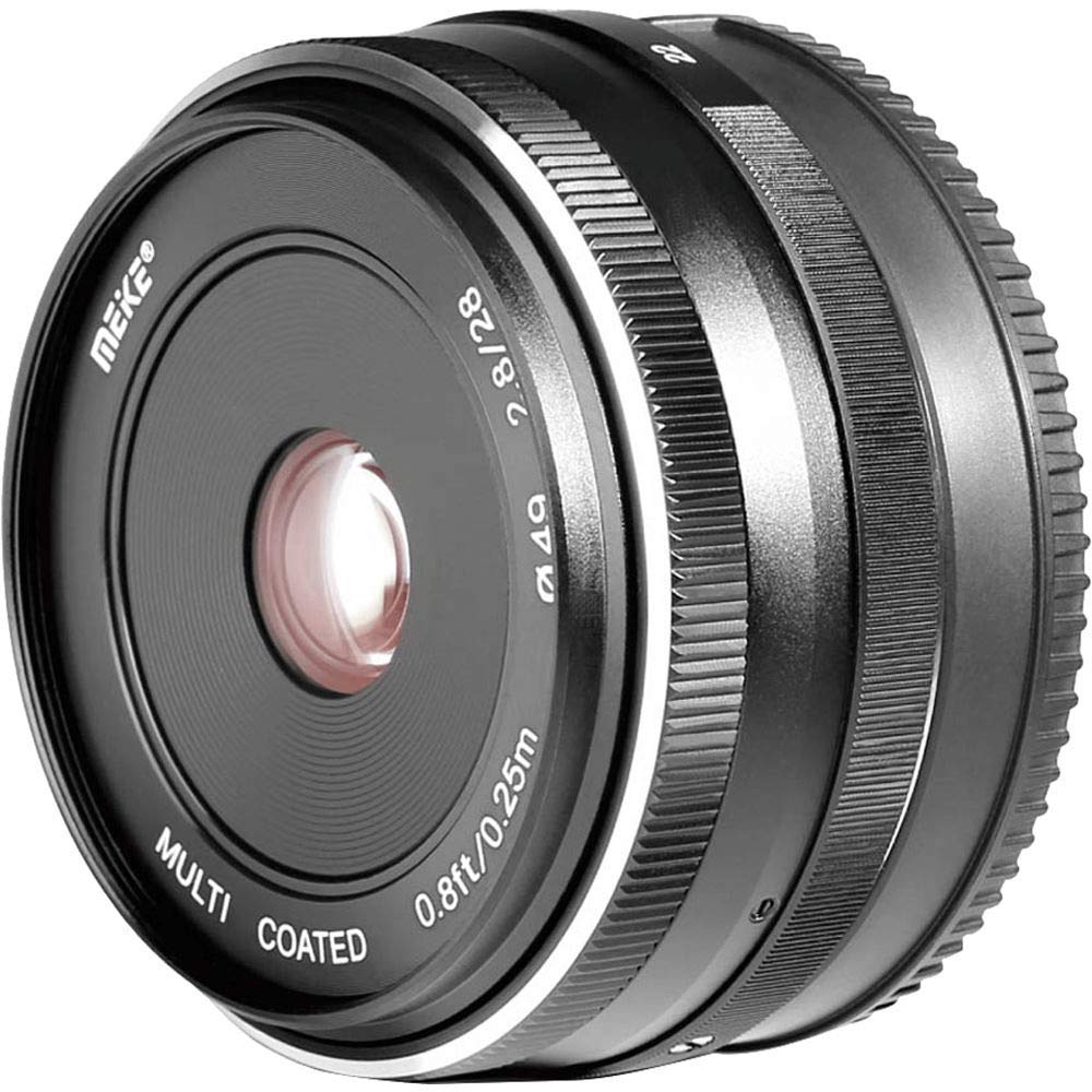 Amazon | 【国内正規品】 Meike 交換レンズ MK 28mm F2.8 マイクロ 