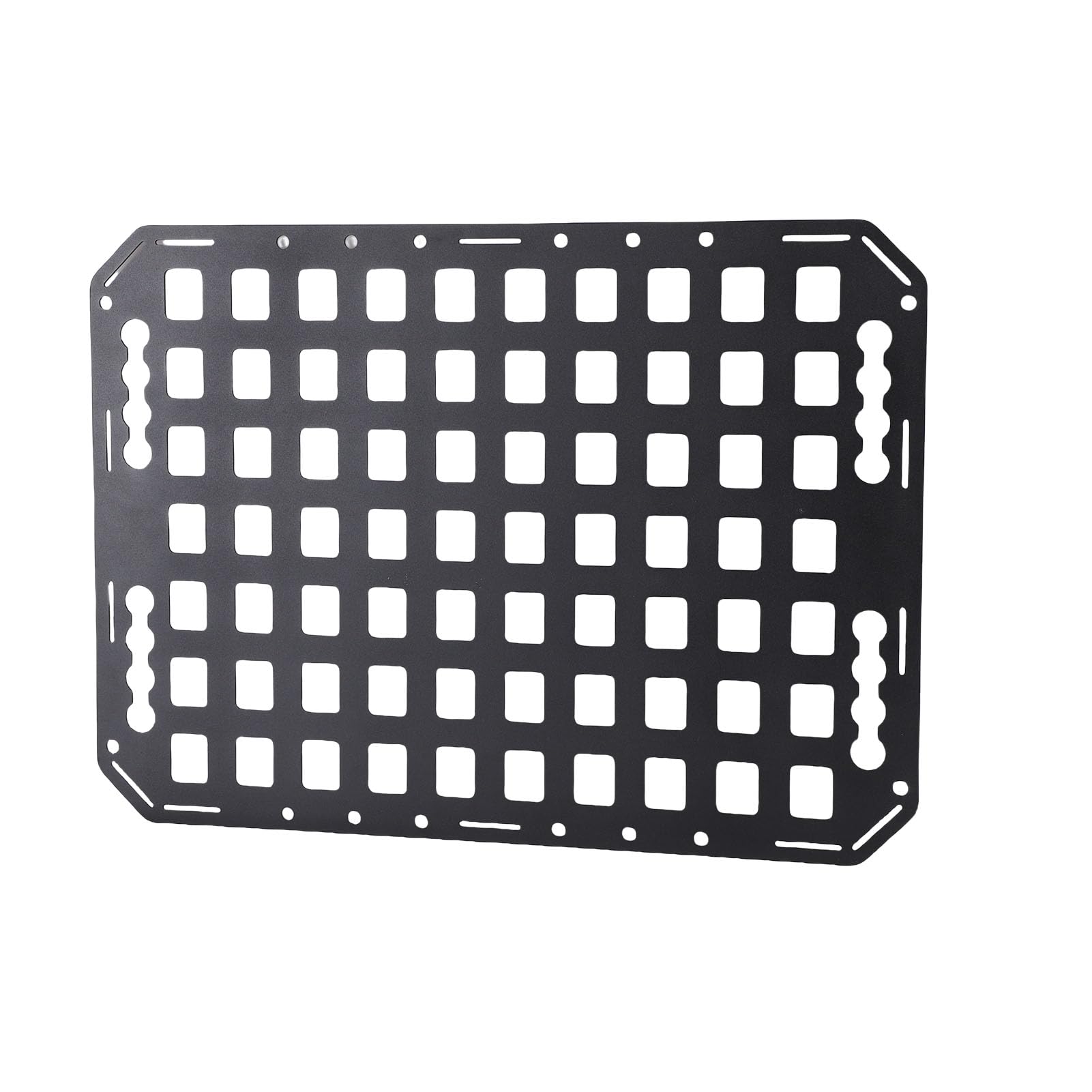 Panel Molle do łóżka do Ciężarówki, Bezpieczne Zamykanie Aluminiowe Mocowanie na Szynie L, Organizer łóżka Ciężarówki z Solidnym Systemem Blokowania Samochodów SUV, Pickupów, Ciężarówek,