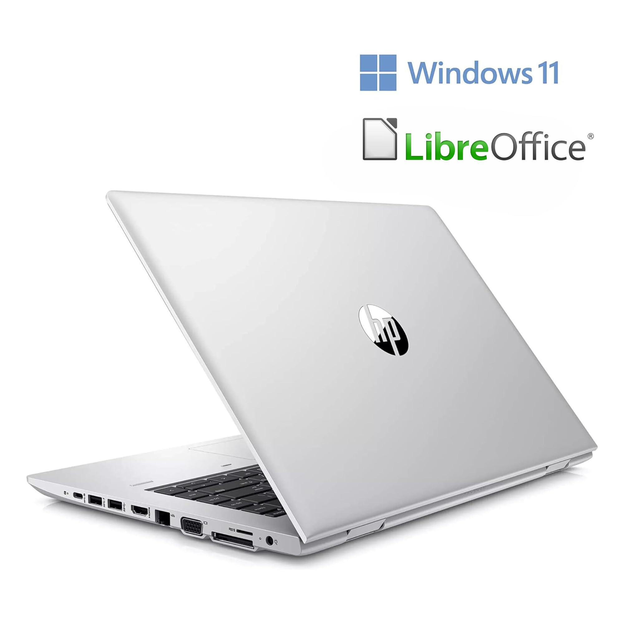 HP ProBook 650 G5 Intel i5-8250U Intel Core i5 de 8 générations 15,6" HD Libre Office, RAM 16 Go SSD 512 Go, 3 x USB 3.0, 1 x HDMI, Wi-Fi, W11 (reconditionné)