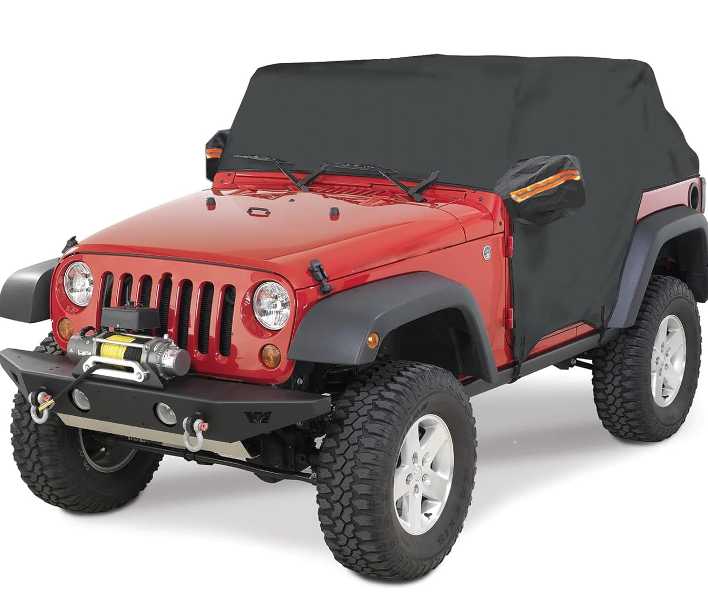 Big Ant Car Cab Cover for 1987-2025 Je-ep Wrangler JK JKU JL JLU 2 Door Half Car Cover