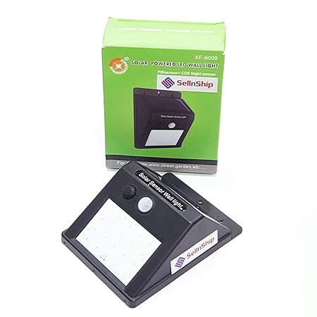 SellnShip Solar Motion Sensor 20 LED Garden Light Waterproof Weatherproof Wireless Security Outdoor Driveway Automatic Lamp