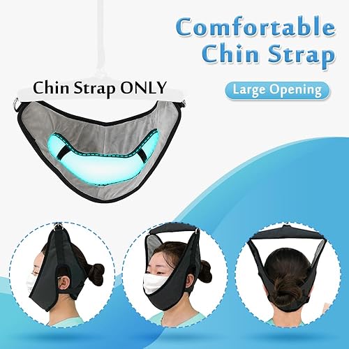 Miniatura 3 de Arnés de cuello para alivio del dolor, dispositivo de tracción cervical, hamaca para estirador de cuello, dispositivos portátiles de descompresión