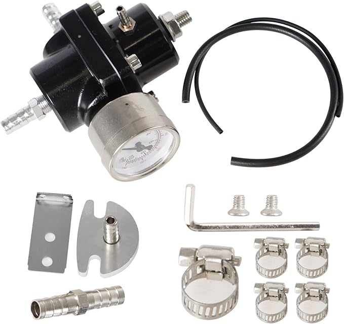 EFI Fuel Pressure Regulator Kit with Bypass Return 0140psi