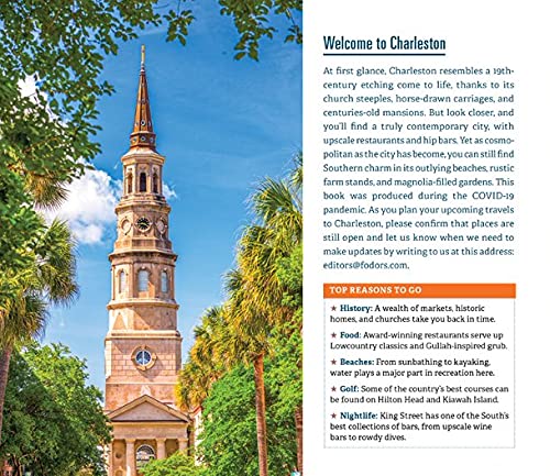 Fodor's Infocus Charleston: With Hilton Head & The Lowcountry (Full-Color Travel Guide) #TOP2