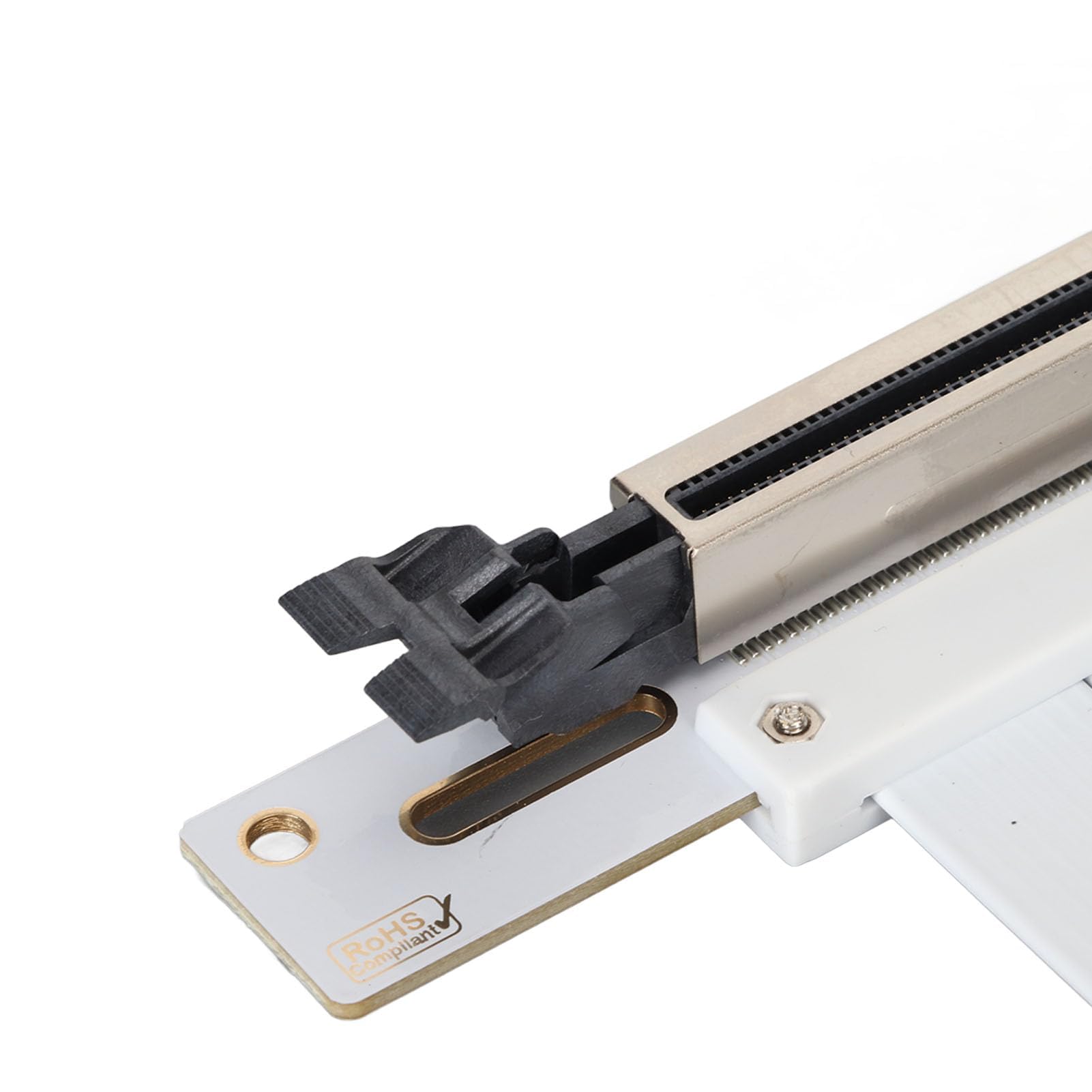 PCIE 4.0 X16 Riser Kabel mit 128 Gbit/s Übertragungsrate, GPU Erweiterung mit EMI Abschirmung, Biegbares und Flexibles Design (20 cm)
