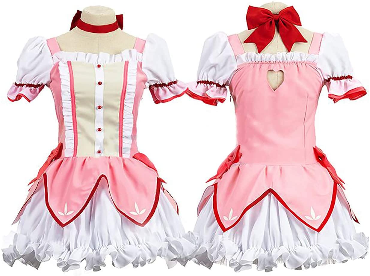 Amazon.co.jp: 衣舞cosウィッグ付き 魔法少女まどか☆マギカ 鹿目 