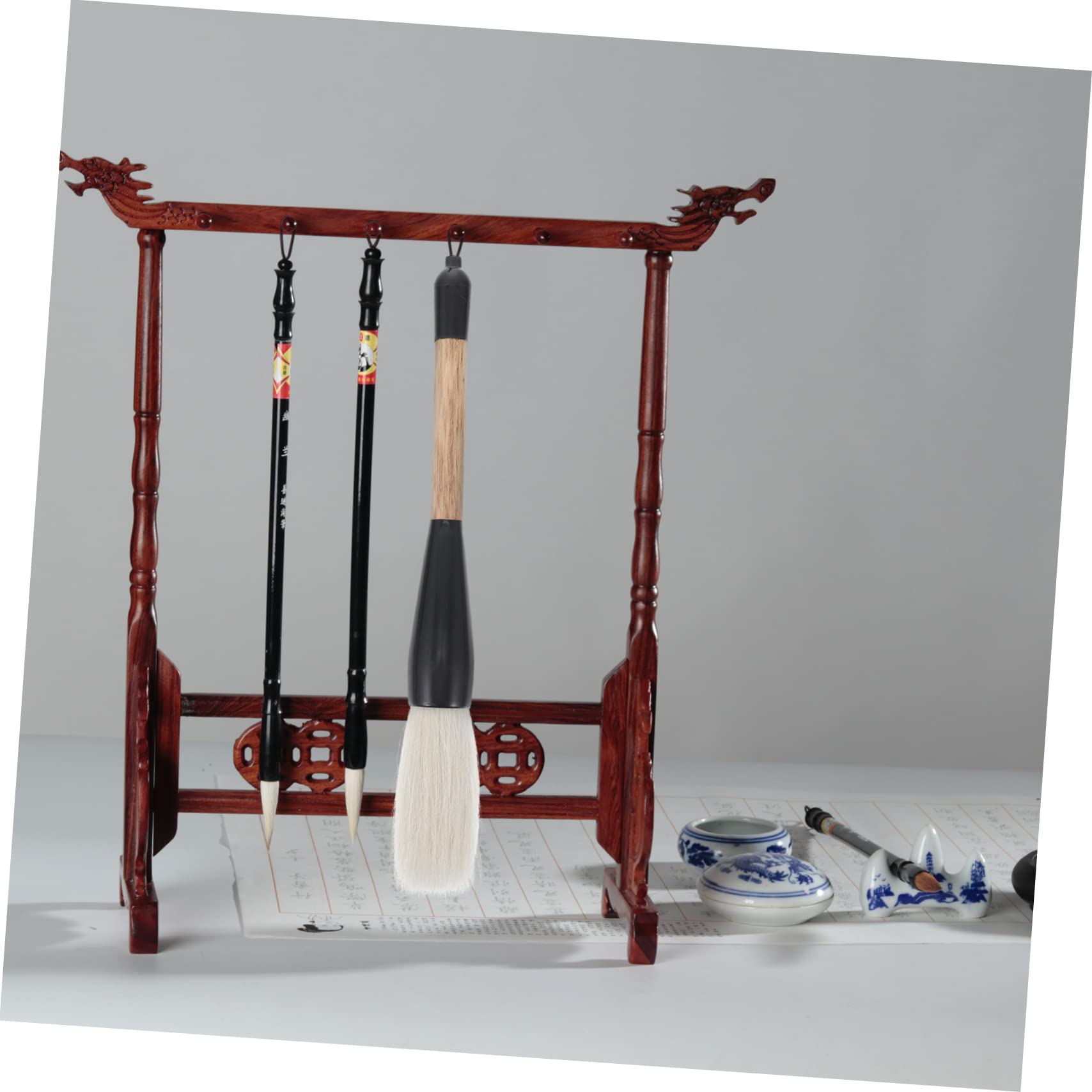 NUOBESTY Huge Calligraphy Brush Chinese Calligraphy Pen Traditional Writing Brush Supplies Kit