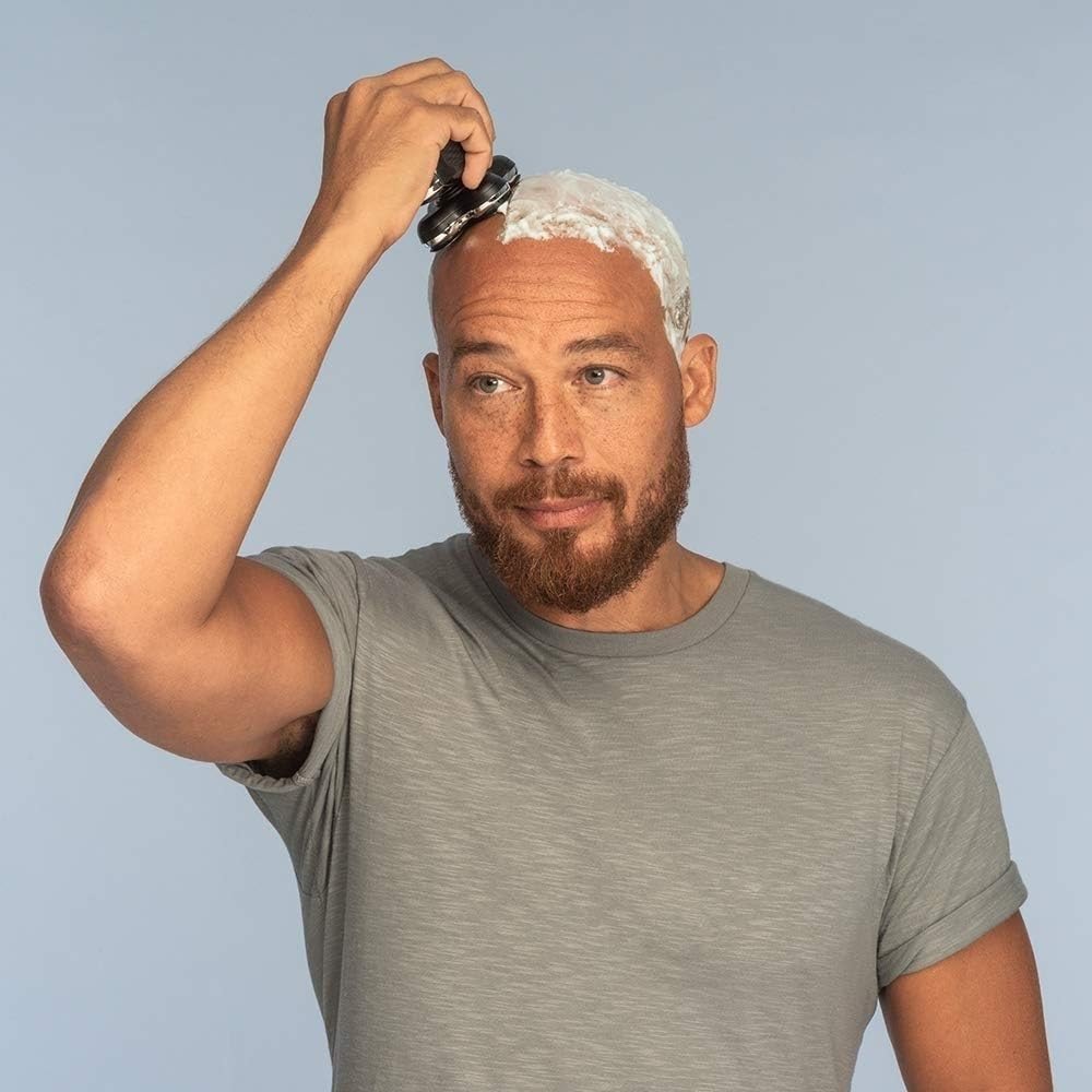 Rasoi elettrici per gli uomini, 5 in 1 Rasoio elettrico per gli uomini Wet Dry Head Rasoio elettrico Barba Trimmer Ricaricabile Macchina da barba Kit di toelettatura