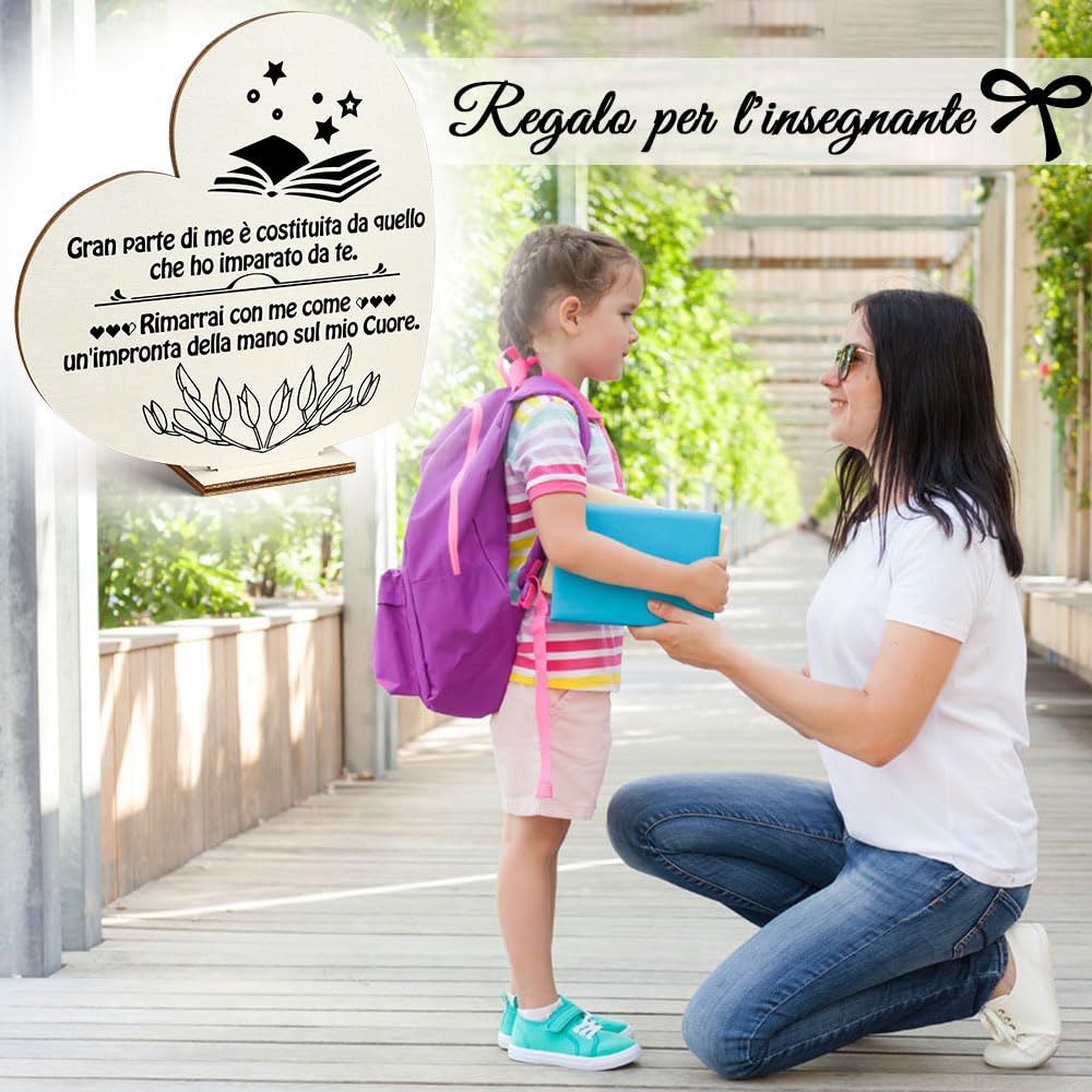 Regalo Maestra,Regalo Maestra Fine Anno,Regali Di Natale per Maestre,Grazie Maestre,Idea Regali insegnante Fine Anno,Per insegnante Asilo