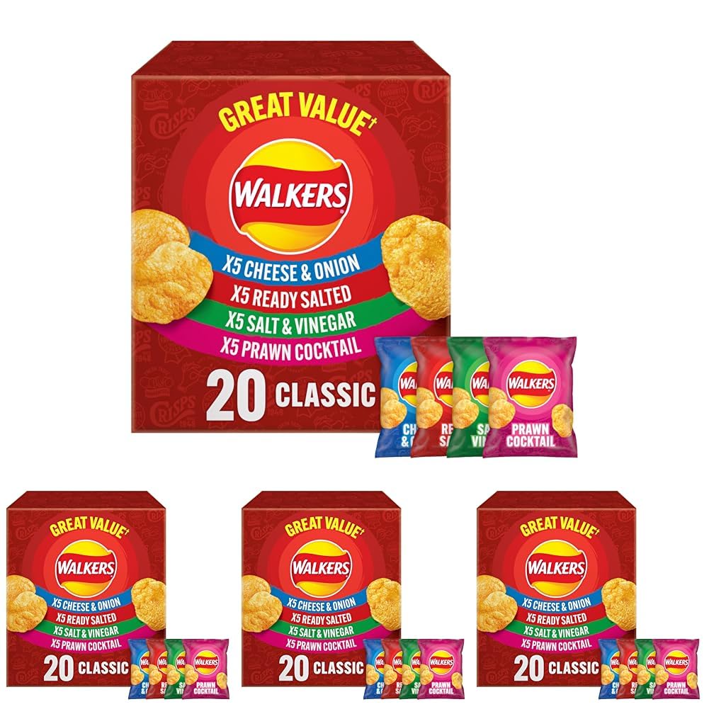 Walkers Classic Variety Multipack Crisps Box 20x25 g — view 5