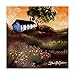 Trademark Fine Art House in The Fields 2 by Cherie Roe Dirksen, 14x14-Inch Fine Art, Multicolor
