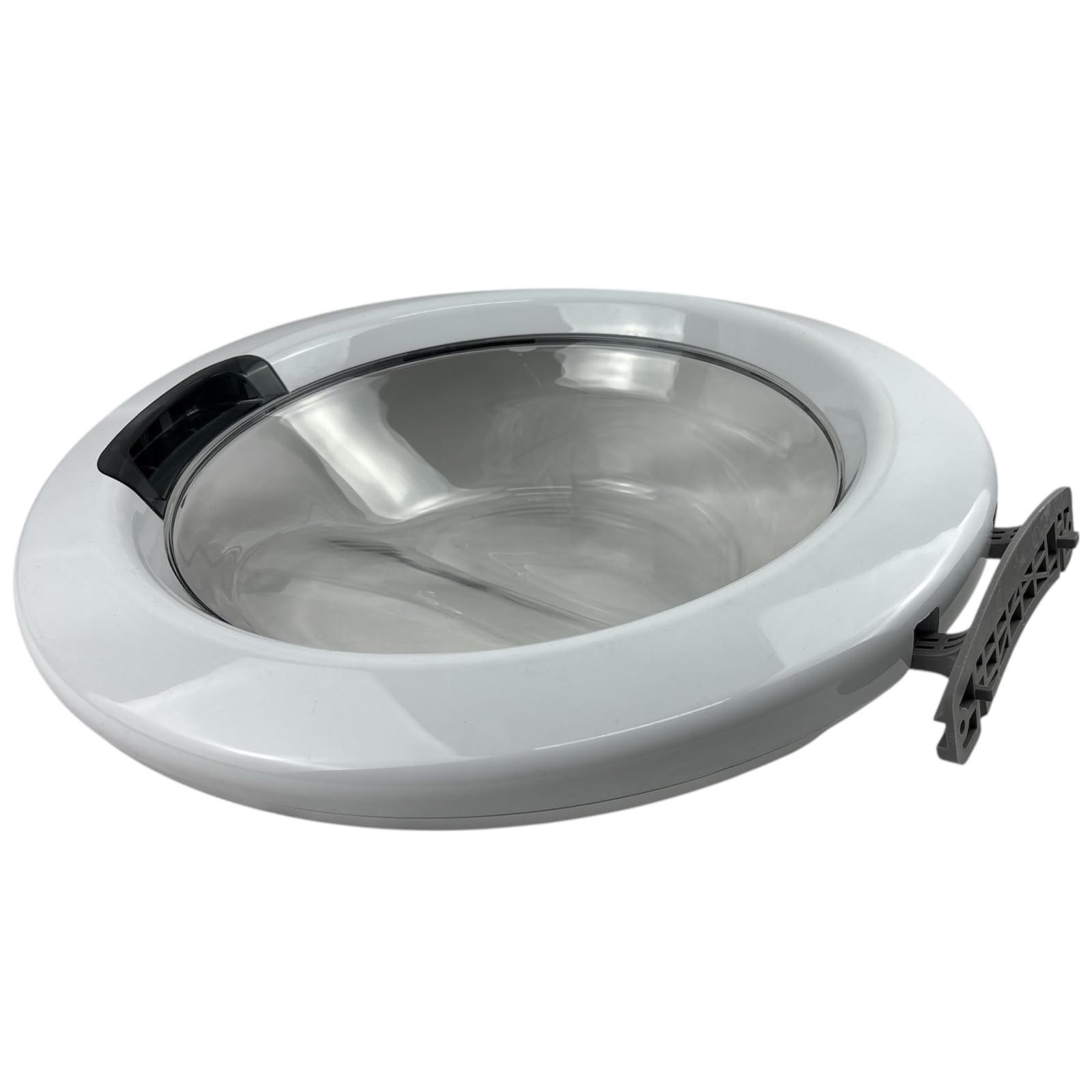 eRicambi® Ventana completa compatible con lavadora Candy – Cristal, marco y bisagra incluidos – 485 x 135 mm – Repuesto apto para los modelos CS1282D3, CS14102D3, CS1482D3 y otros