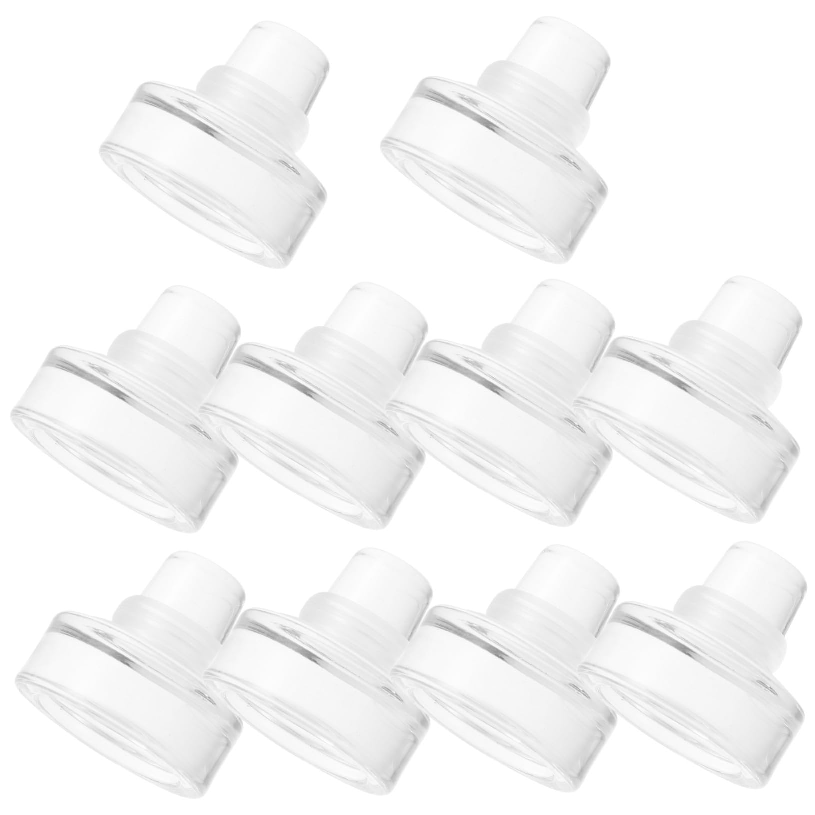 Bouchons verre T-Type COLLBATH lot de 10 pour bouteilles de vin