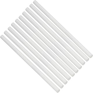 negaor Lot de 10 bâtonnets pour humidificateur d'air - Filtre en coton de 10 mm - Pour humidificateur USB portable - Filtre en coton
