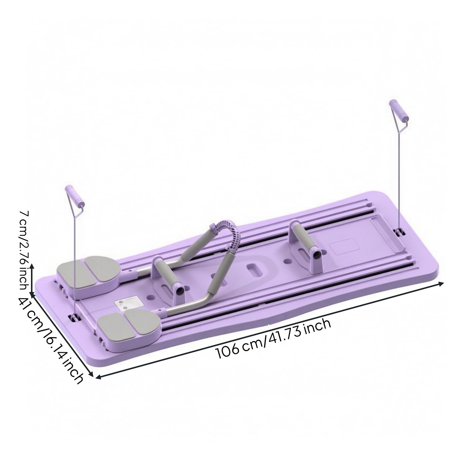 harayaa Pedana Fitness Pieghevole Multifunzione Tavola Push Up Pieghevole a Basso Impatto Attrezzo Ginnico per Camera da Letto