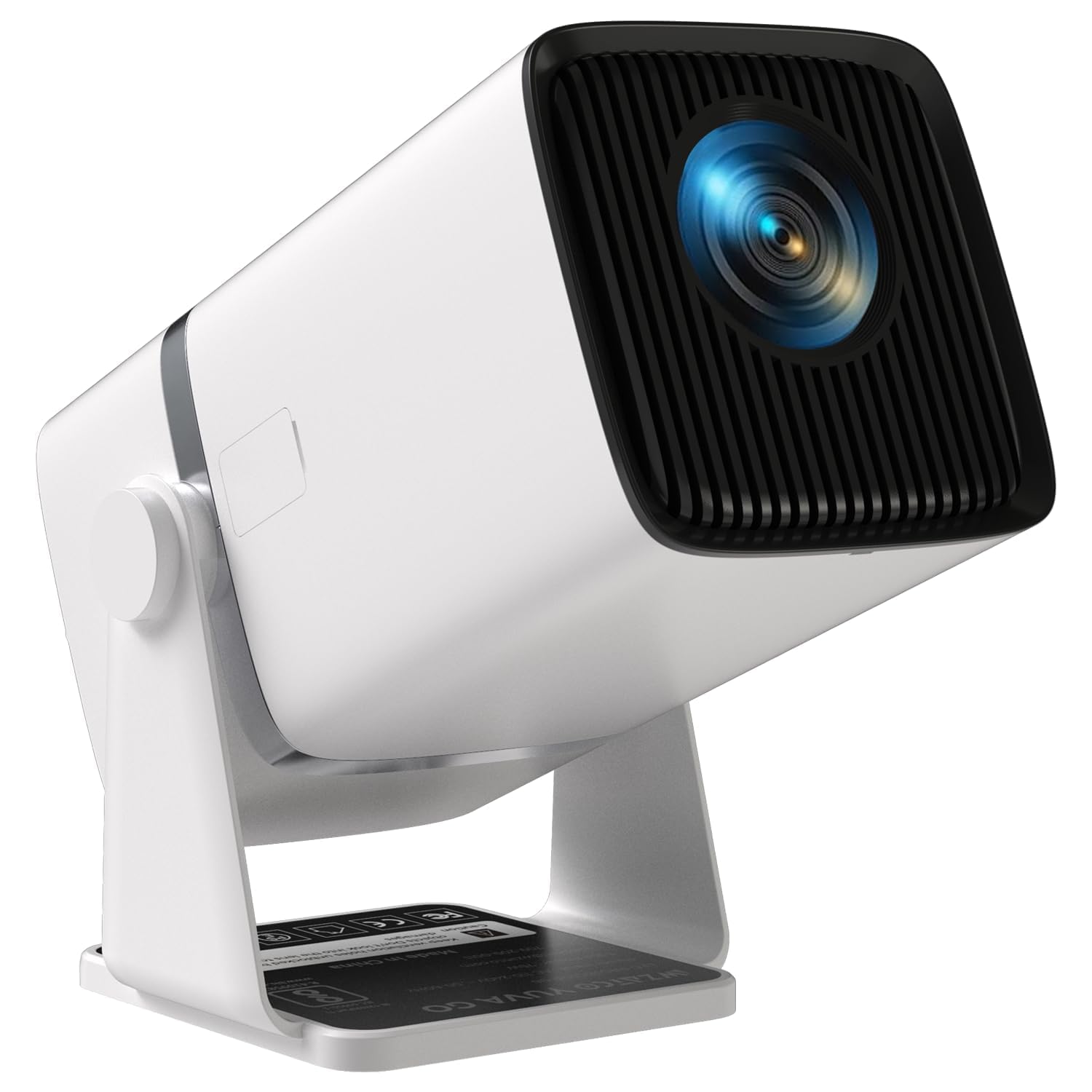 HAILFIRE® Yuva Go Smart Projector | Android 12.0, Native 720P with 1080P & 4K Support | Rotatable Design, Auto & 4D Keystone, WiFi 6, Bluetooth 5.0 | Netflix, Prime, Screen Mirroring, ARC – White-image-45