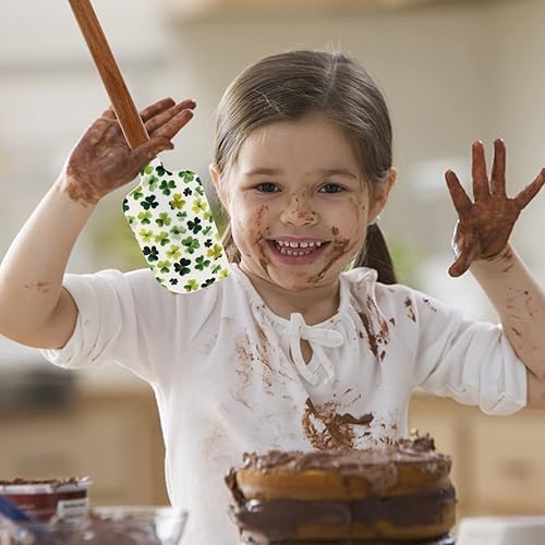 Miniatura 5 de YARDWE Espátula de silicona para hornear crema de mermelada, espátula de crema para hornear, espátulas para tartas con patrón de cepillo de miel,