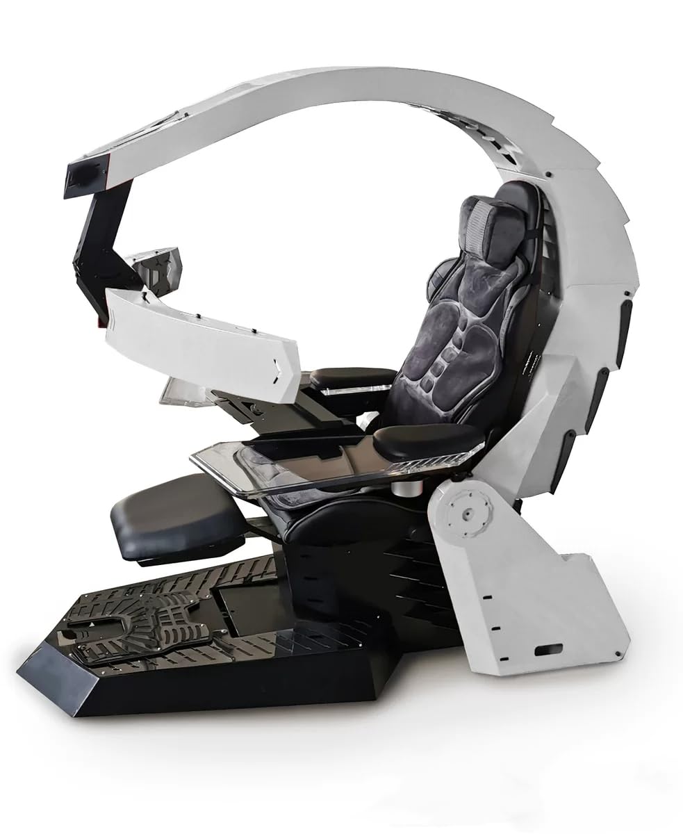 Office Chair Comfortable Video Gaming Chair Gaming Computer Cockpit Luxurious Gaming Chair Game Cockpit Boss Chair Game Chair