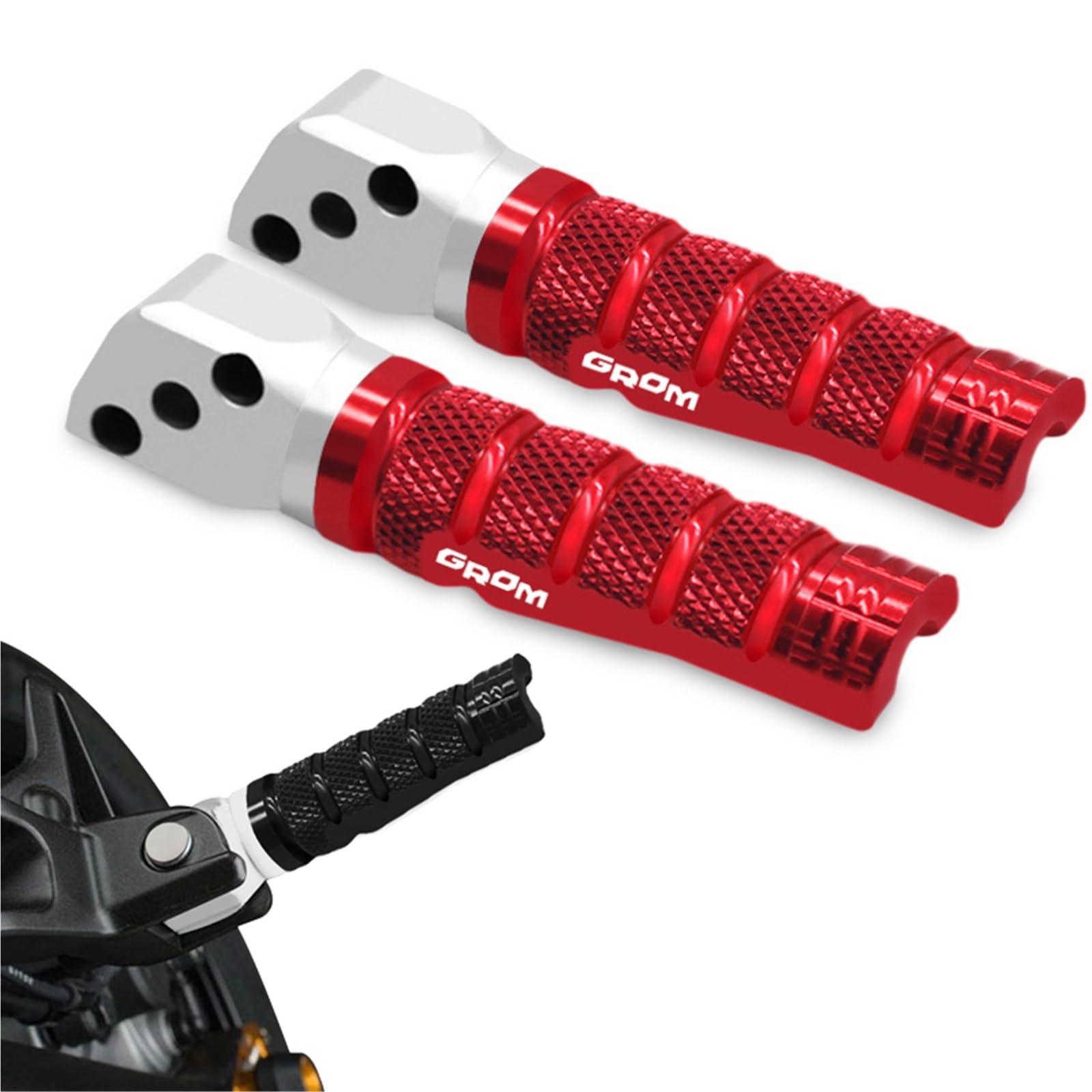 Repose-pieds arrière passager MSX125 Grom accessoire moto CNC 2014-2024