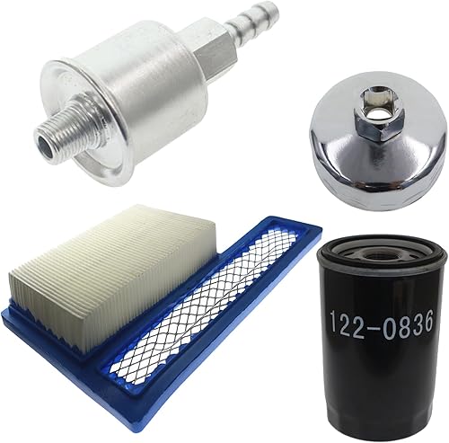 Filtro de aire 1403116, filtro de combustible 149234101 y filtro de aceite 122-0836 para Cummins Onan 5500 4000 RV HGJAA, HGJAB, HGJAC Kit de