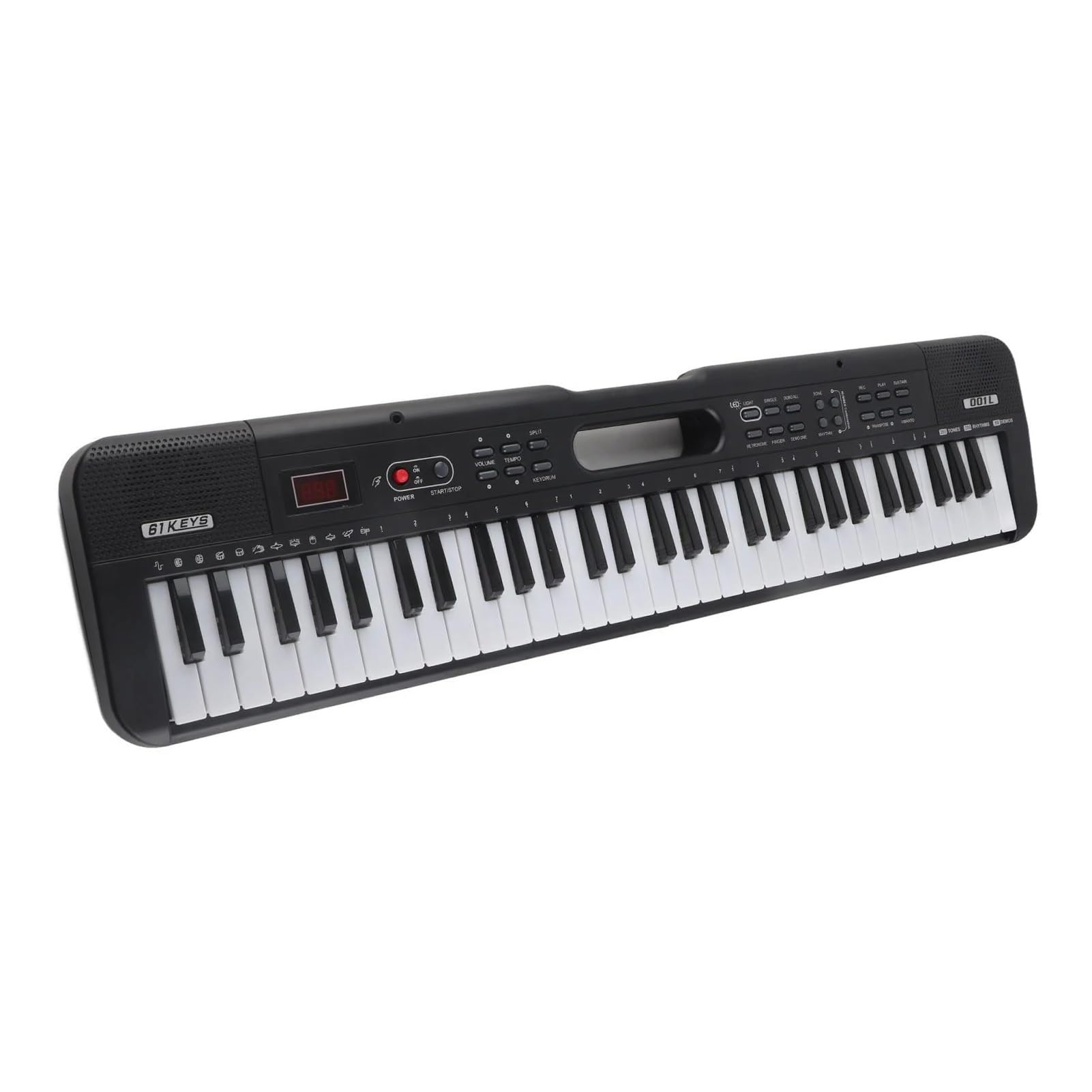 Przenośne Pianino Elektroniczne Dla Początkujących Dorosłych Z 61 Klawiszami Wielofunkcyjny Instrument Muzyczny