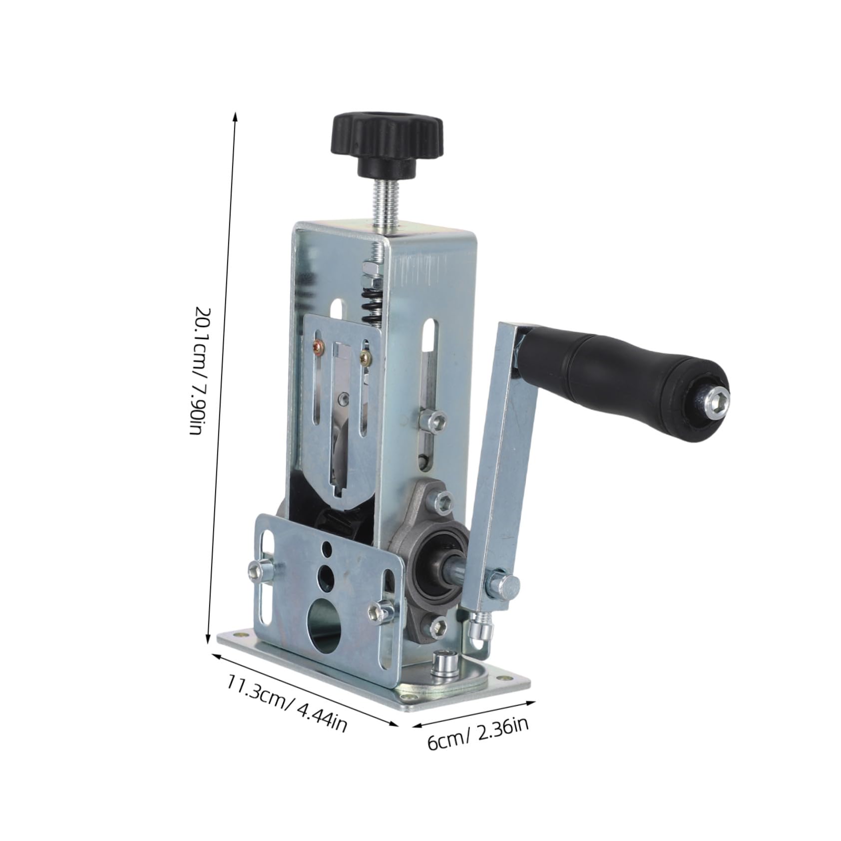 SHINEOFI Pelacables Manual de Metal para Cables Herramienta Multifunción de Pelado con Manivela para Reparaciones Eléctricas y Reciclaje de Alambres