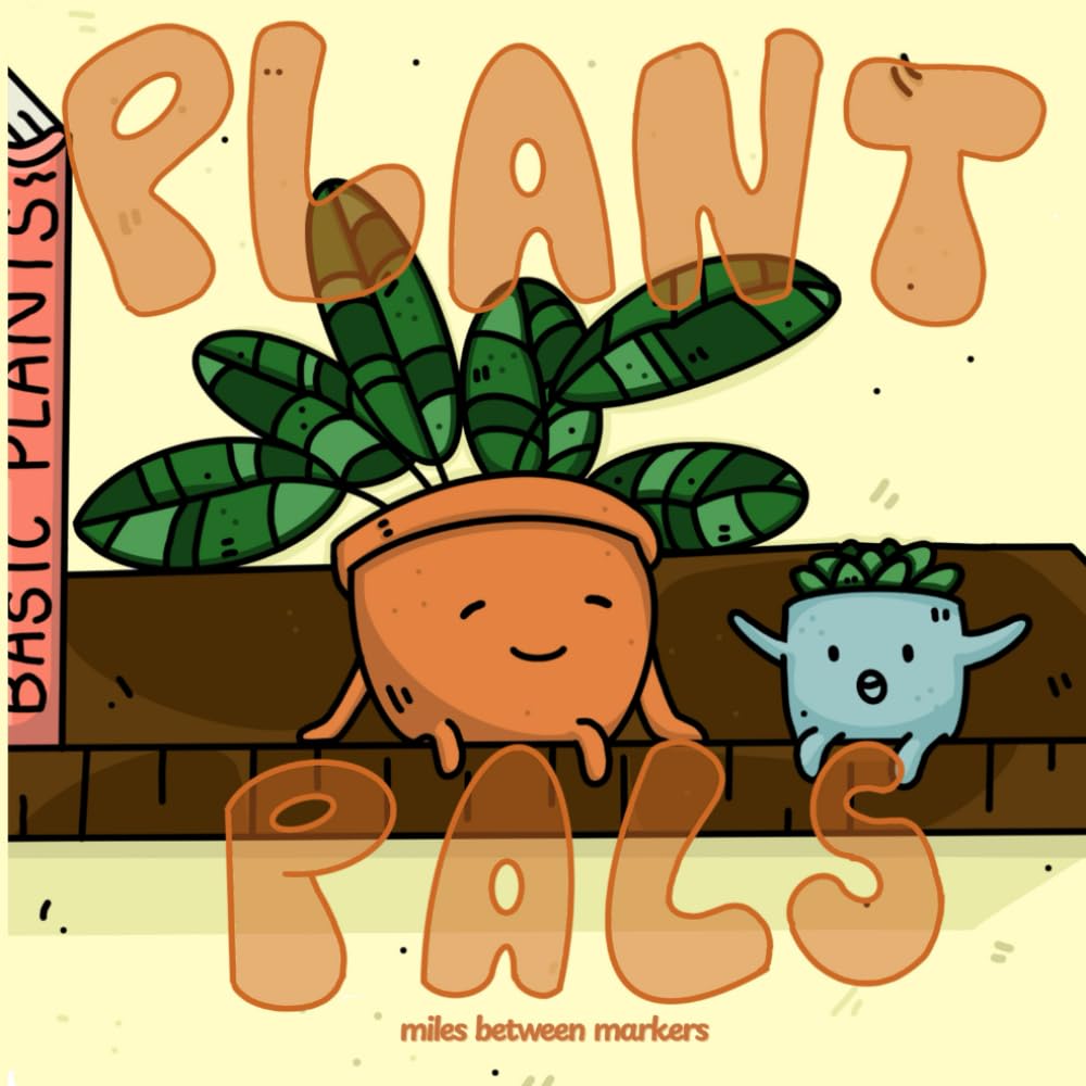 Plant Pals: Coloring Book for Adults & Teens with Cozy Plant Scenes
