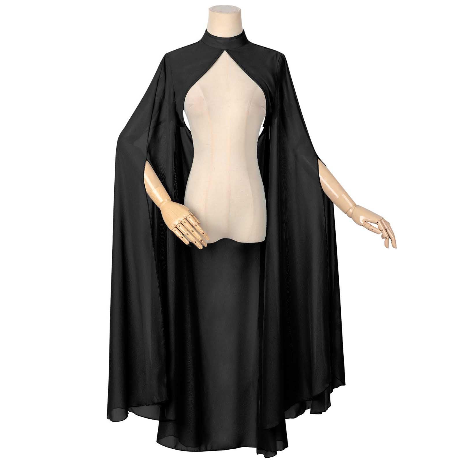 Sciarpa in chiffon, stola, da donna, elegante, bolero, con maniche, mantello, costume di Halloween, per abiti da sera, abiti da sposa, estivi, matrimoni, costumi di carnevale