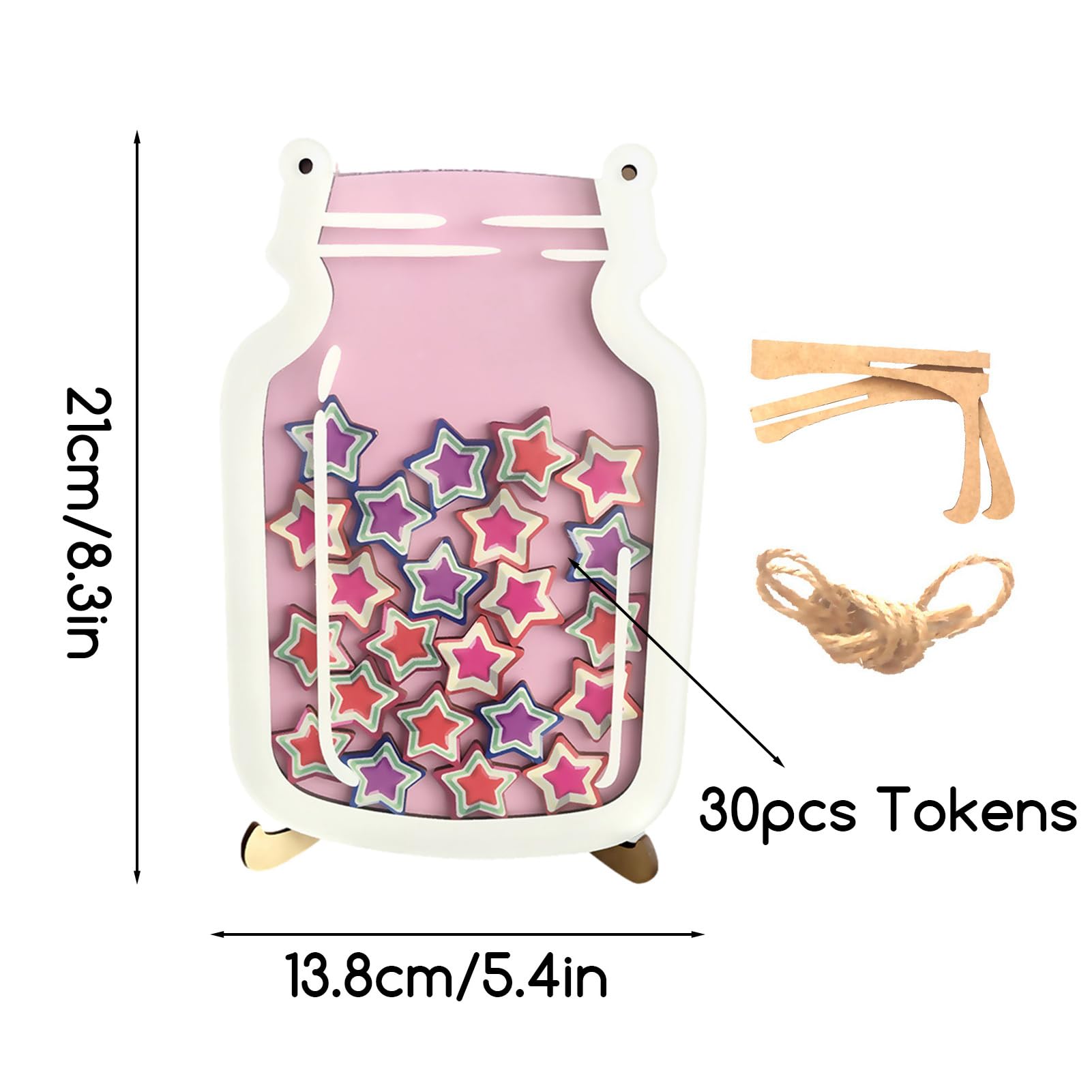 Beloningsglas voor kinderen, Star Reward Jars, beloningssysteem