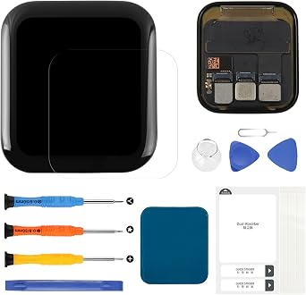 for Apple Watch Series 5/SE LCD Screen Replacement for Apple Watch Series 5/SE 40MM Display A2092 A2094 A2156 LCD Touch Screen Digitizer Assembly Replacement Repair Parts Kit