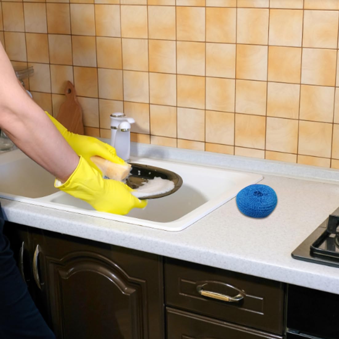 MCO23163 - Power Sponge 3000, 2.8 X 4 1/2, Purple/Green